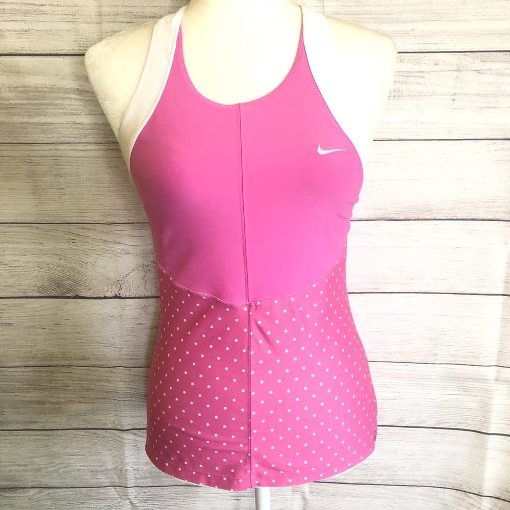Nike | Polka Dot Racerback Tank Top